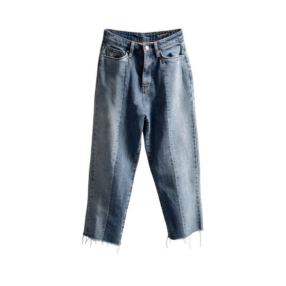 BlankNYC Denim - BlankNYC The Baxter Ribcage Straight Leg Two-Tone Denim Size 25 NWT street cool